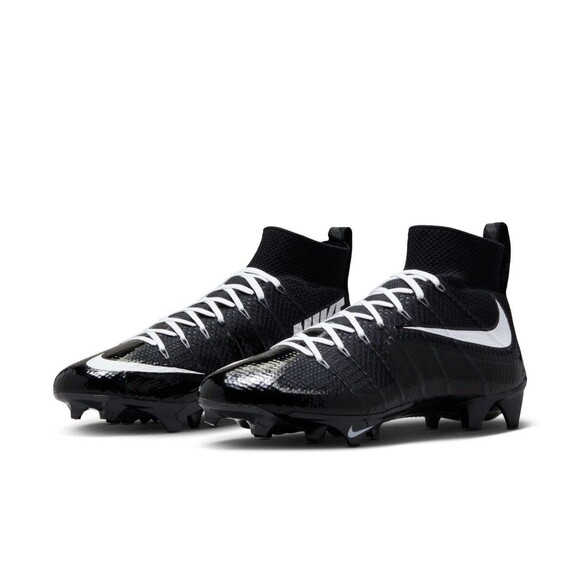 Mens Sz 6 Nike Vapor Edge 360 Untouchable Football Cleats Black White main image 5